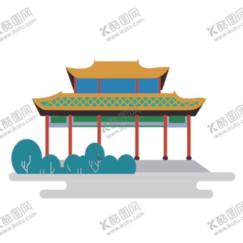 编号：16522409251647589851【酷图网】源文件下载-创意城市地标建筑物插画