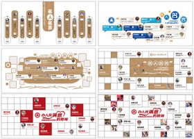 校园中国风名人名言楼梯文化墙