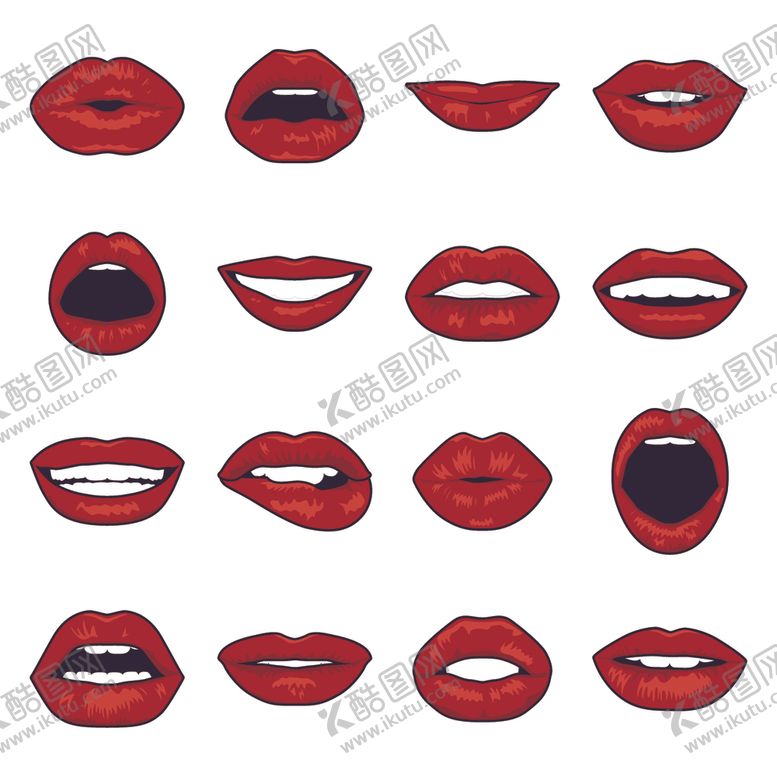编号：14700110030630313476【酷图网】源文件下载-嘴唇