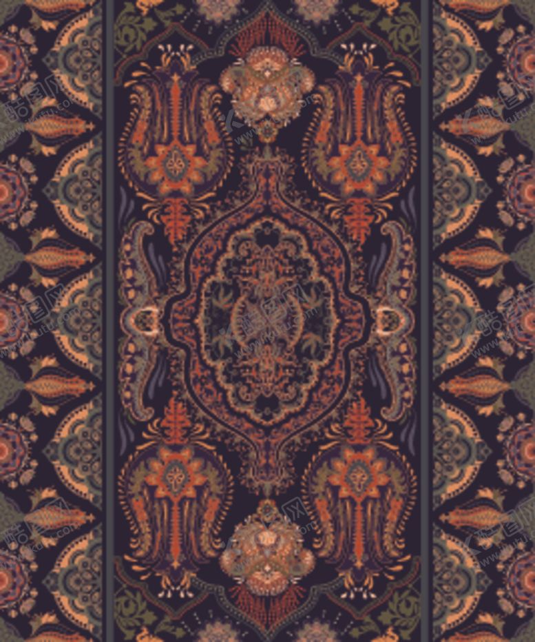 编号：64689109090143332678【酷图网】源文件下载-地毯图案