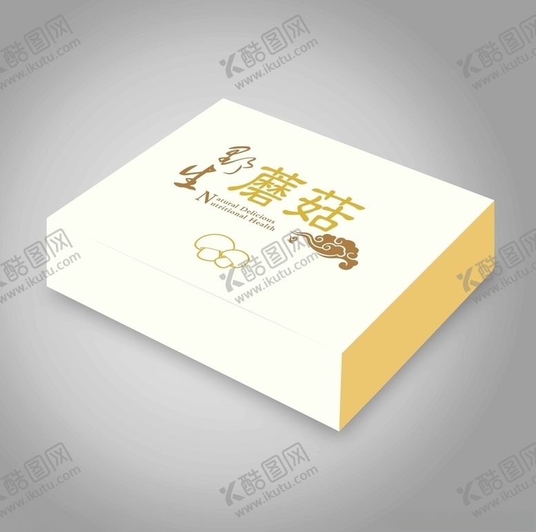 编号：25351210060951347419【酷图网】源文件下载-蘑菇高档礼盒平面图