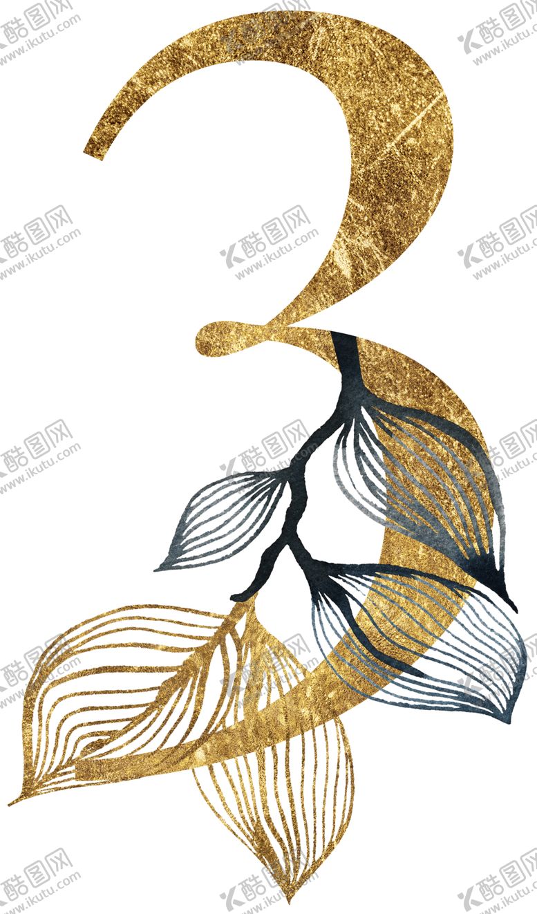 编号：49100709131216153642【酷图网】源文件下载-花纹数字