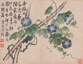 花鸟工笔画图案