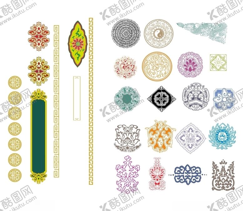 编号：47396405080012183727【酷图网】源文件下载-底纹花纹