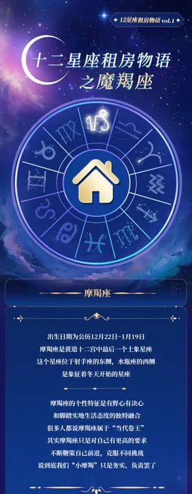 星座高级感长图