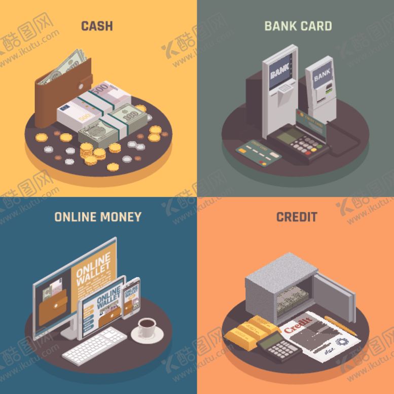 编号：98796409250740125171【酷图网】源文件下载-等距视角插画