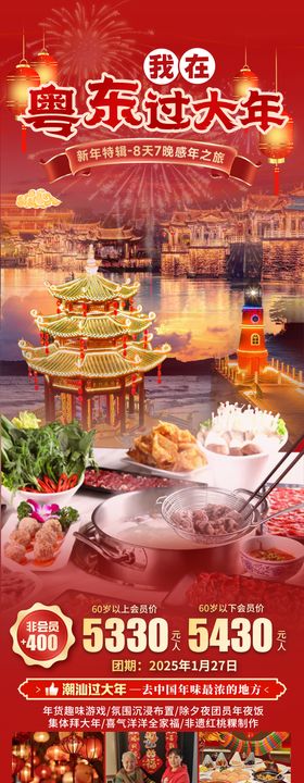 我在粤东过大年旅游海报
