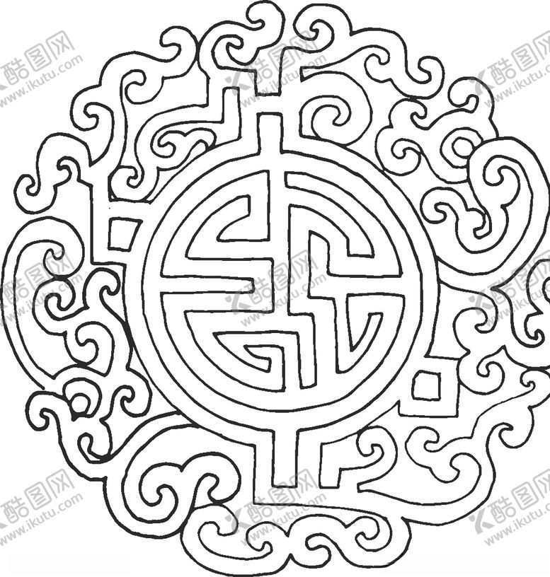 编号：43246410031136487576【酷图网】源文件下载-镂空花图案