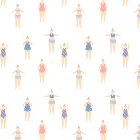 动植物无缝花纹