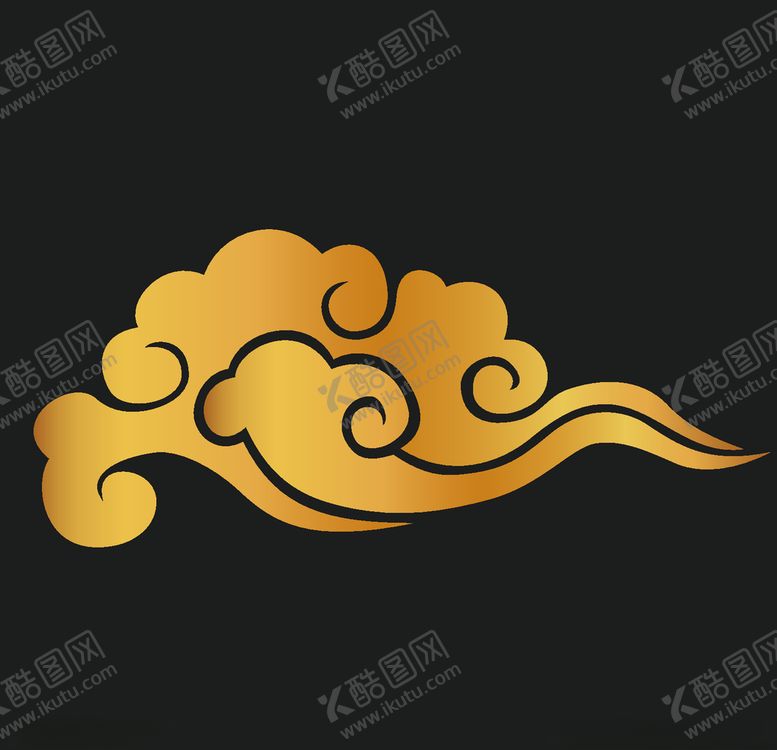 编号：69882805171756182462【酷图网】源文件下载-矢量古典祥云