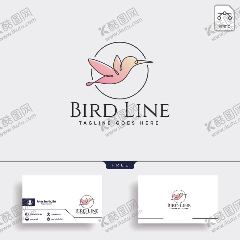 编号：90950807050403127083【酷图网】源文件下载-禽类LOGO标志
