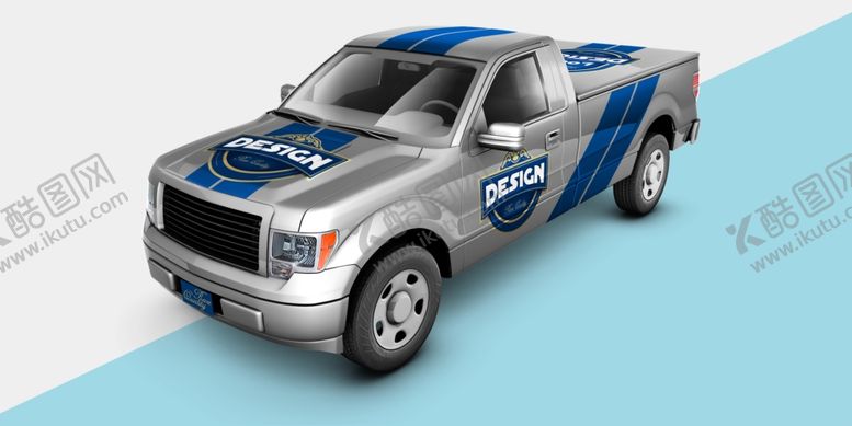 编号：87675610310058522849【酷图网】源文件下载-皮卡车身样机