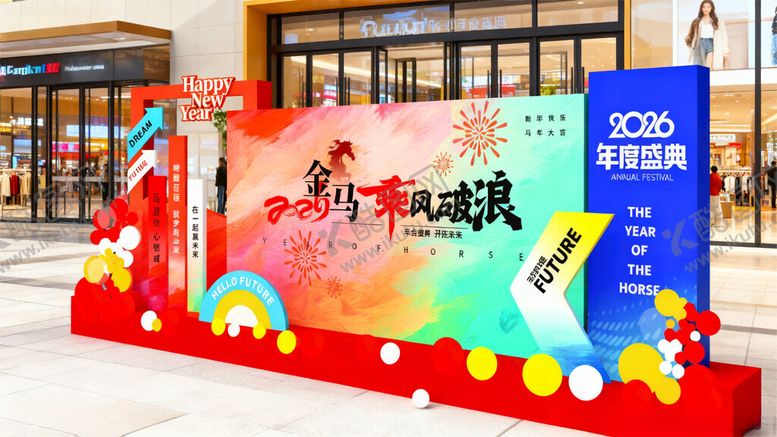 编号：59472104041230202639【酷图网】源文件下载-马年美陈