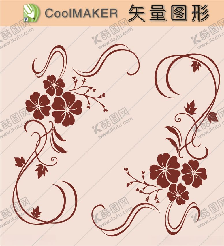 编号：35592910161304328946【酷图网】源文件下载-花草剪纸花草壁纸简洁手绘