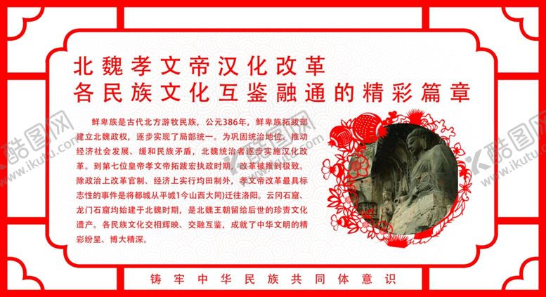 编号：22599002241438297288【酷图网】源文件下载-民族故事文化展板