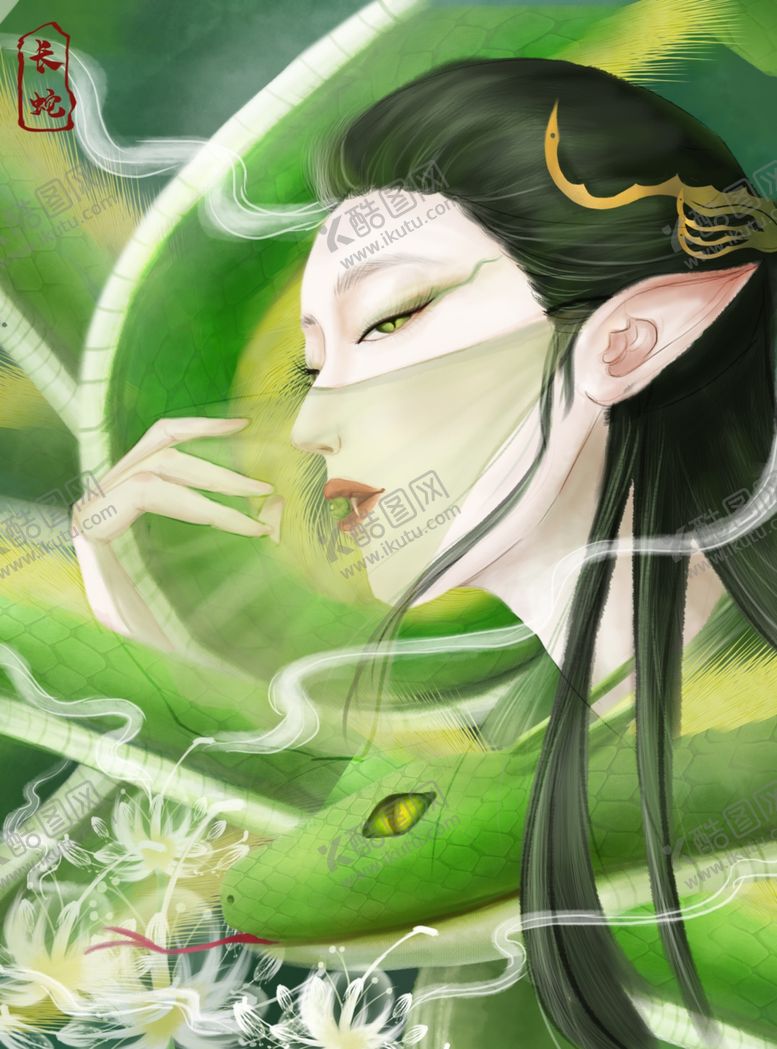 编号：78882504300224487861【酷图网】源文件下载-国潮手绘插画
