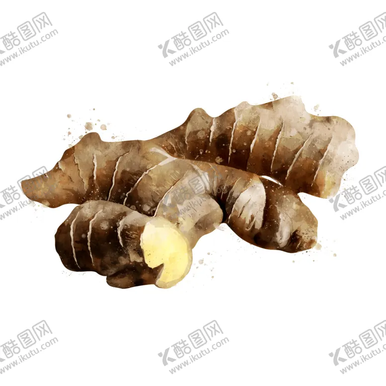 编号：18945803150313197822【酷图网】源文件下载-手绘彩色蔬菜免扣素材图片