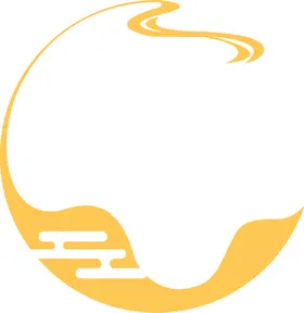 中国风边框山水画画花怀旧