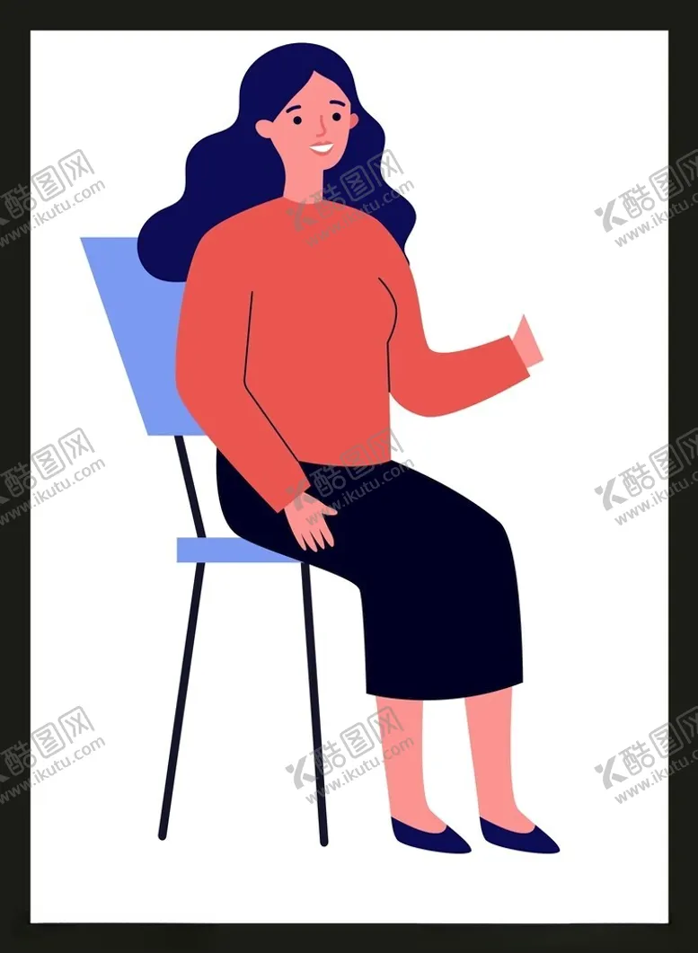 编号：80882601302106018226【酷图网】源文件下载-手绘卡通女孩
