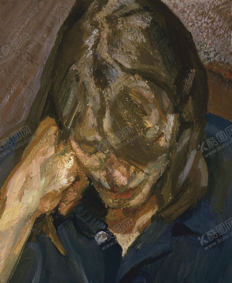 编号：18399209191759488184【酷图网】源文件下载-弗洛伊德抽象人物绘画