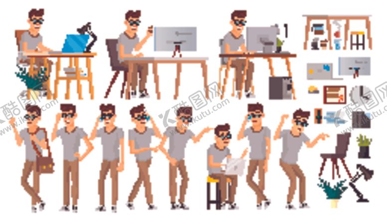 编号：35997610191023237533【酷图网】源文件下载-人物插画