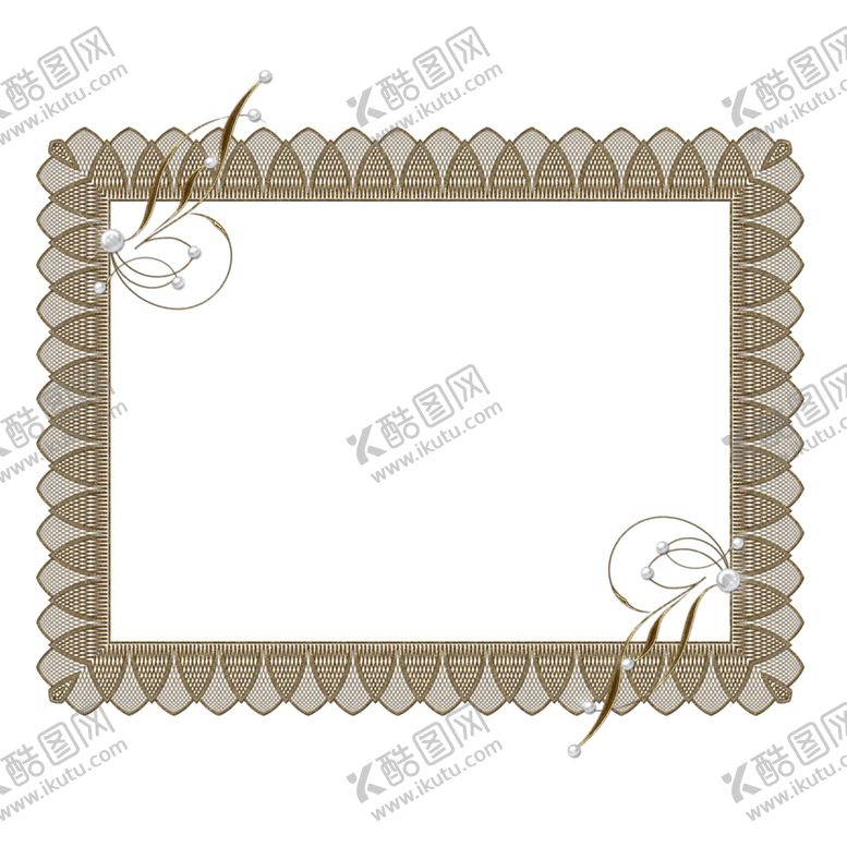 编号：72678809281416559428【酷图网】源文件下载-欧式复古花纹边框