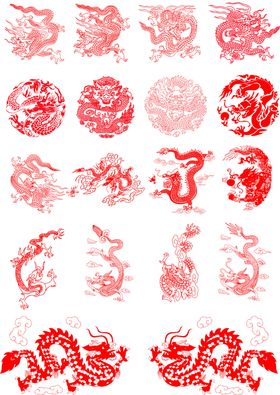 版画剪纸效果水墨龙纹茶道海报