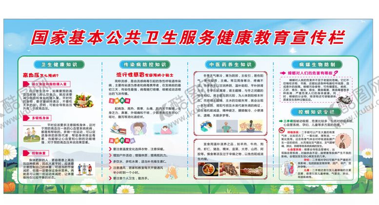 编号：91119910150257292922【酷图网】源文件下载-健康教育宣传栏