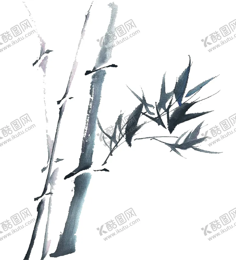 编号：54410906250812084658【酷图网】源文件下载-水墨竹子