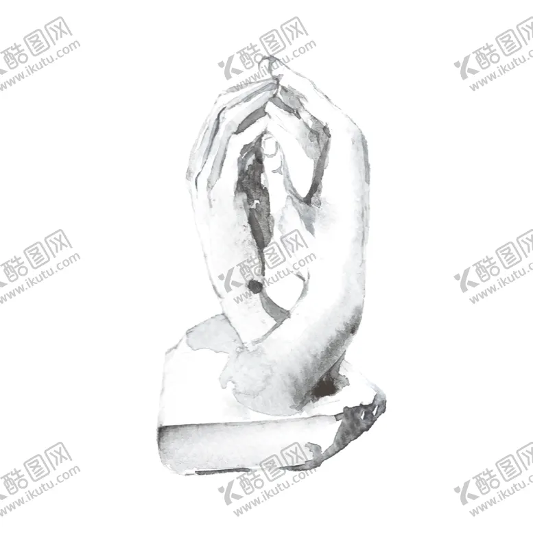 编号：99948906241111513206【酷图网】源文件下载-水彩绘画雕像图案