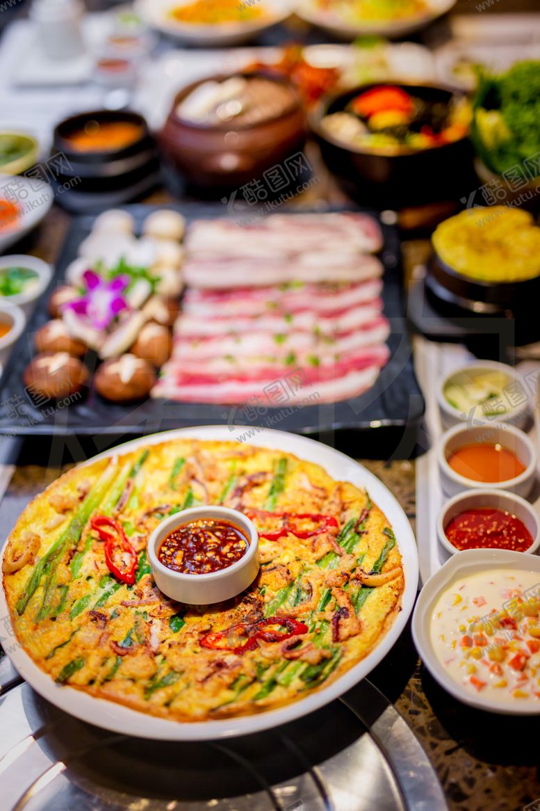 编号：98712809211123543202【酷图网】源文件下载-韩国烤肉美食传统美食餐饮
