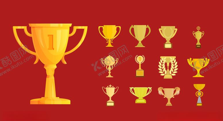 编号：27766904051355187364【酷图网】源文件下载-奖杯图案