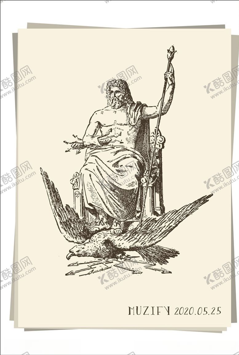 编号：68164209222101149749【酷图网】源文件下载-奥林匹亚宙斯雕像