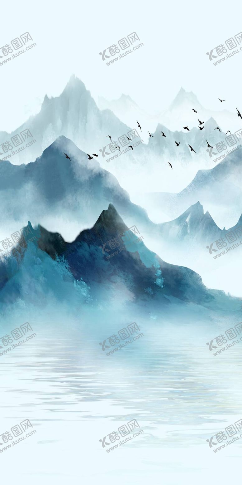 编号：05127609141435270814【酷图网】源文件下载-新中式山水 