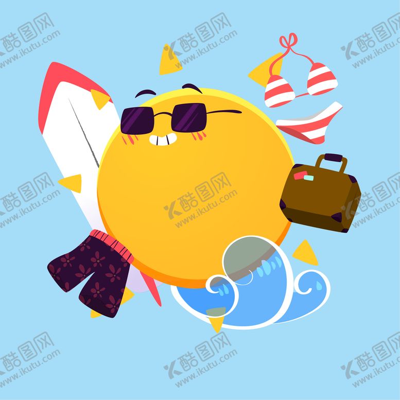 编号：47190209221214428157【酷图网】源文件下载-夏日海报背景