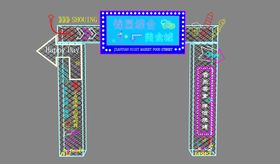 夜市门头