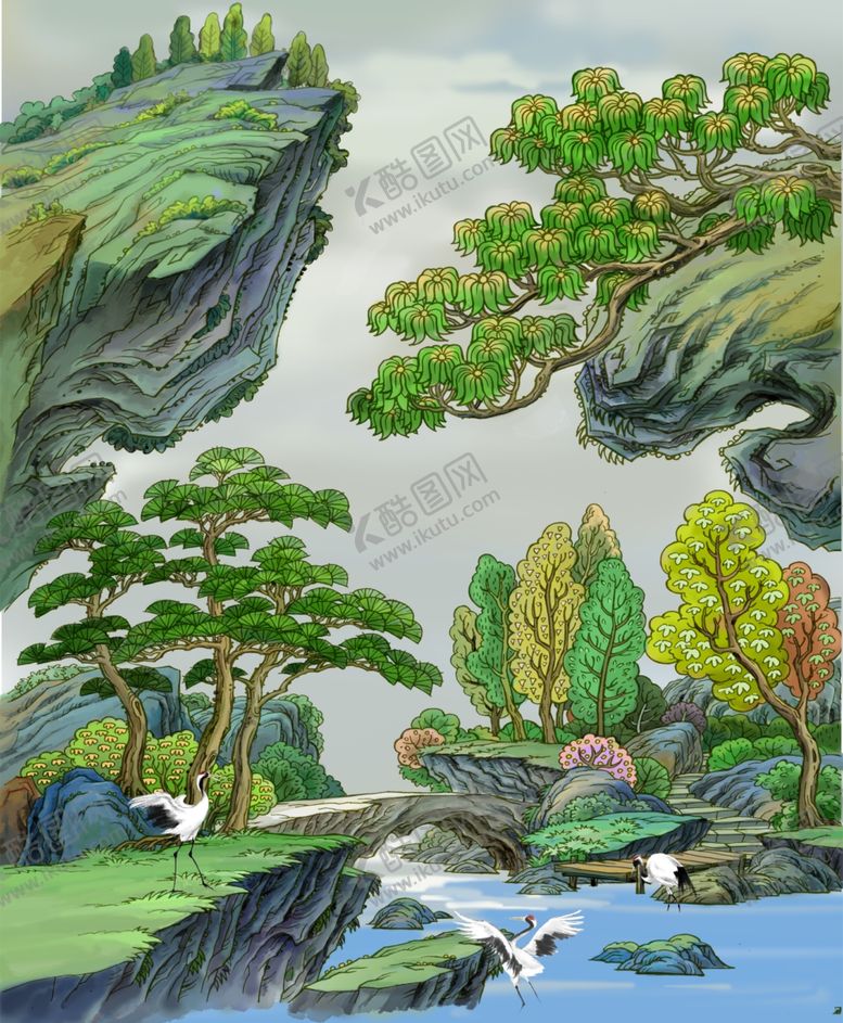 编号：45482409270541345935【酷图网】源文件下载-飞鹤图