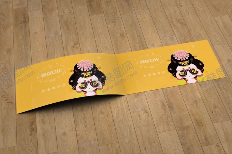 编号：97651709290924278600【酷图网】源文件下载-折页展示样机