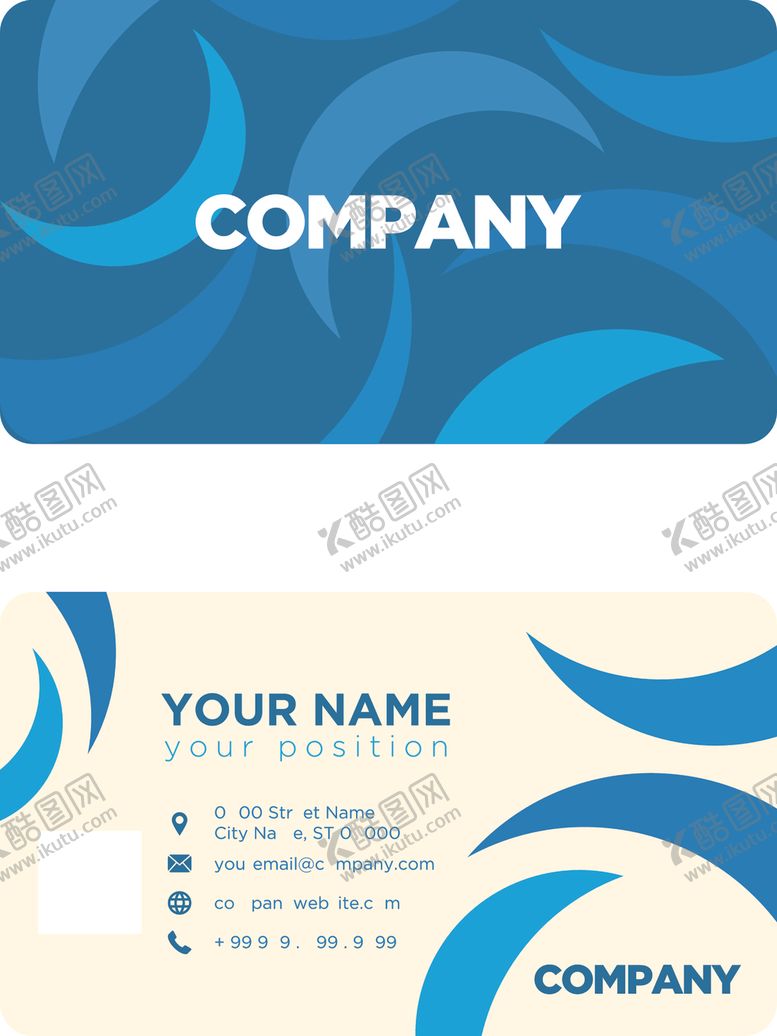 编号：50098209211052348014【酷图网】源文件下载-矢量名片模板