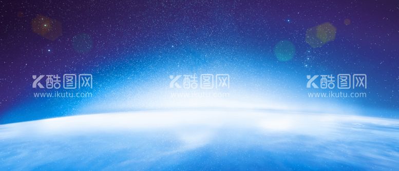 编号：49247412010620461839【酷图网】源文件下载-蓝色梦幻星空背景