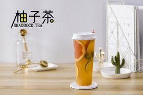 柚子茶海报