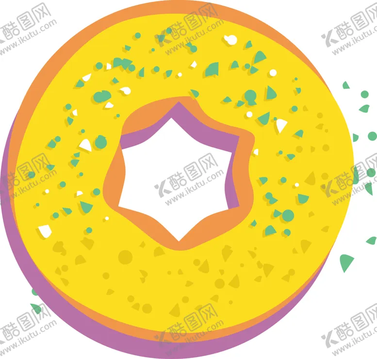 编号：74437602082032026550【酷图网】源文件下载-可爱甜甜圈