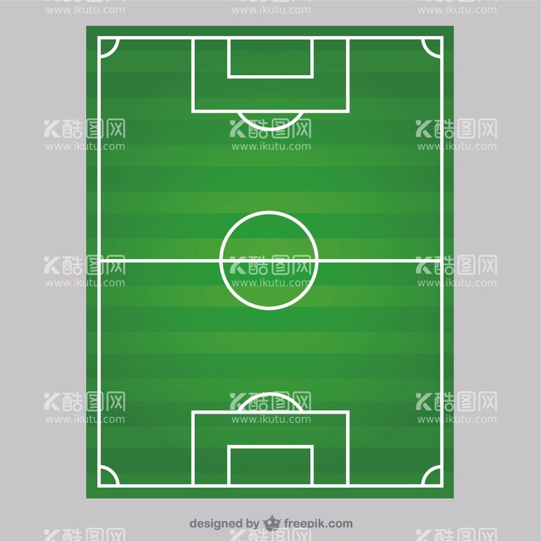 编号：82590503212044403917【酷图网】源文件下载-足球场俯视图