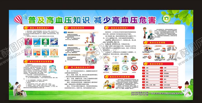 编号：70268509220309308422【酷图网】源文件下载-高血压展板