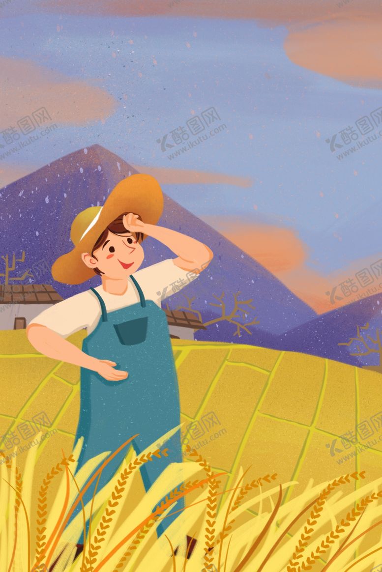 编号：48772310091724296464【酷图网】源文件下载-民生生活插画