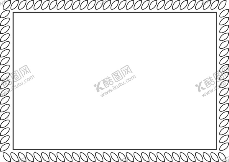 编号：35913002091210075628【酷图网】源文件下载-证书边框