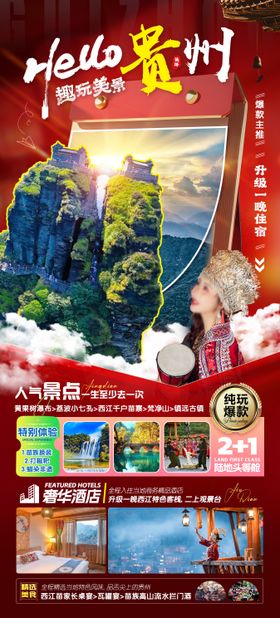 你好贵州旅游海报