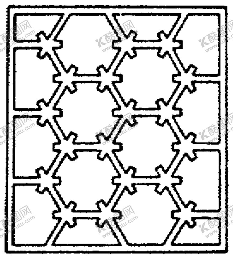 编号：60986107091503518477【酷图网】源文件下载-镂空花图案