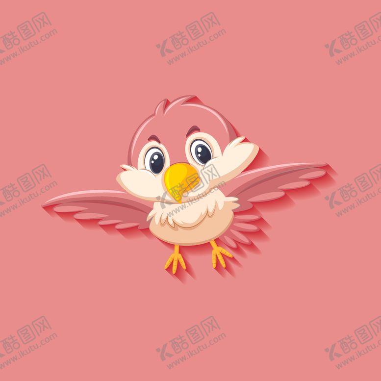 编号：97352909221549488470【酷图网】源文件下载-卡通小鸟