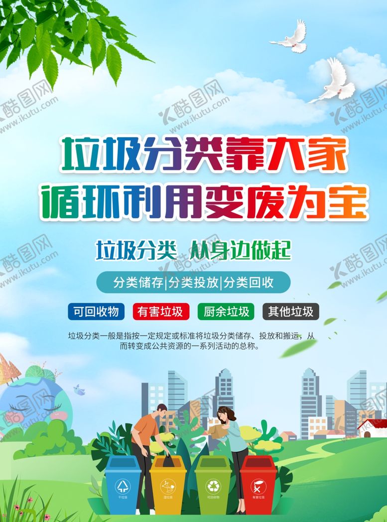 编号：41530412301156322040【酷图网】源文件下载-垃圾分类